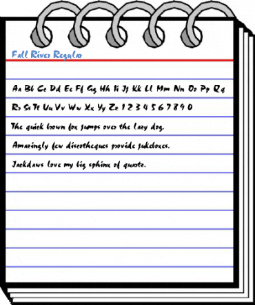 Fall River Regular Font