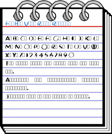 Fat Boy Very Round Regular Font