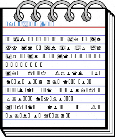 ChessPiece Wide Font