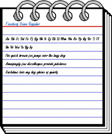 Fineberg Demo Regular Font