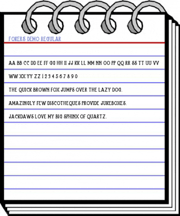 Fokers DEMO Regular Font