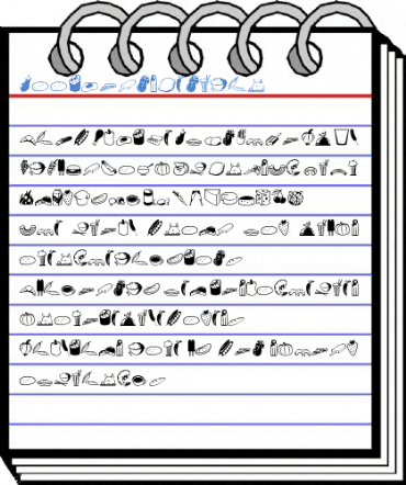 FoodDings Regular Font