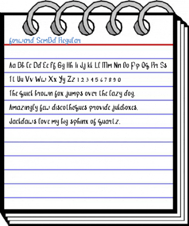 forward SemBd Regular Font