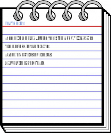Frompton Regular Font