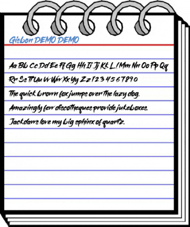 Gisbon DEMO DEMO Font