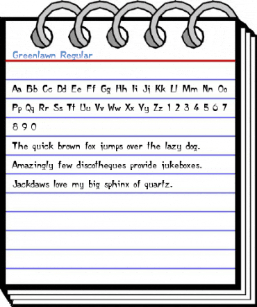 Greenlawn Regular Font