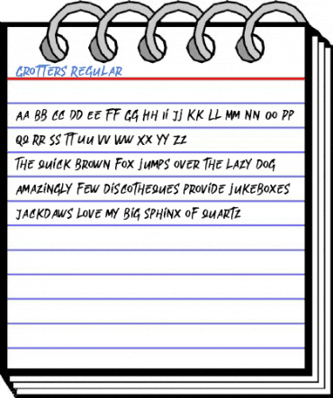 Grotters Regular Font