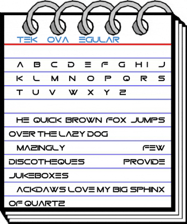 Gtek Nova Regular Font