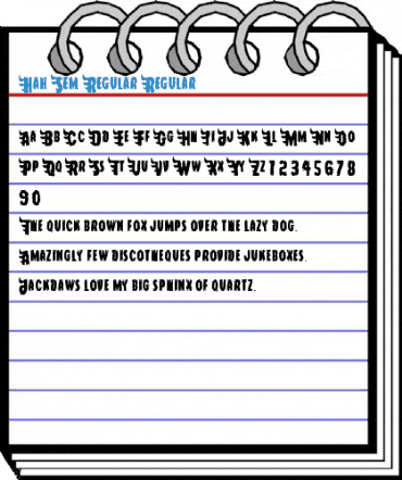 Hah Sem Regular Regular Font
