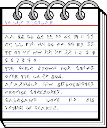 Haley Regular Font