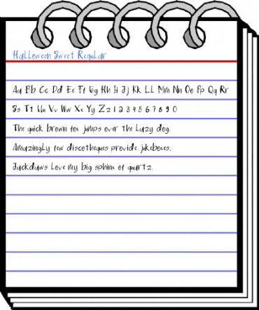 Halloween Sweet Regular Font