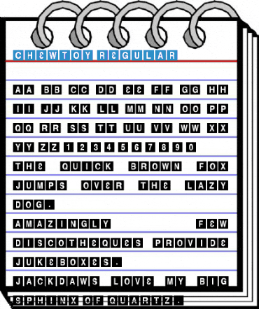 ChewToy Regular Font