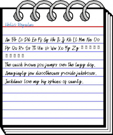 Helio Regular Font