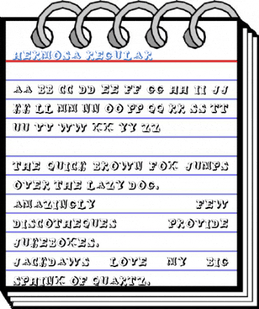 Hermosa Regular Font