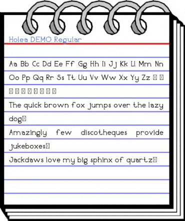 Holea DEMO Regular Font