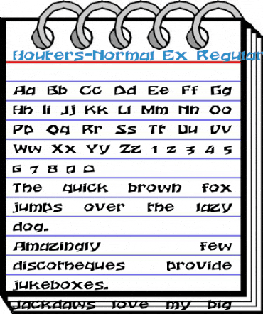 Houters-Normal Ex Regular Font