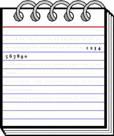 VeroneseBoldOldStyleFigures Medium Font