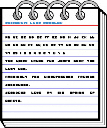 Chibaraki Love Regular Font