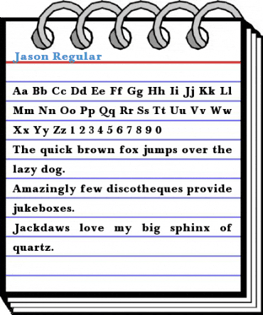 Jason Regular Font