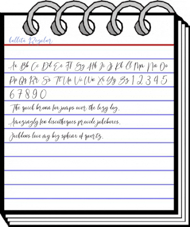 kallita Regular Font