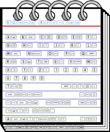 KCaps Regular Font