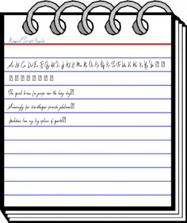 Kingsoil Script Regular Font