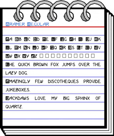 Kramer Regular Font