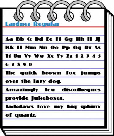 Lardner Regular Font