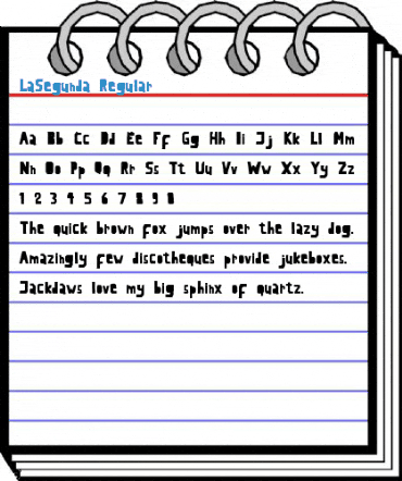 LaSegunda Regular Font