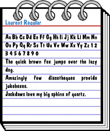 Laurent Regular Font