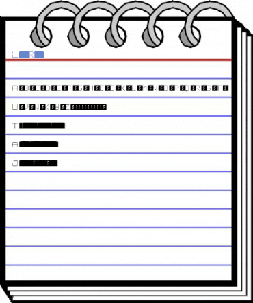 Lightzone Regular Font