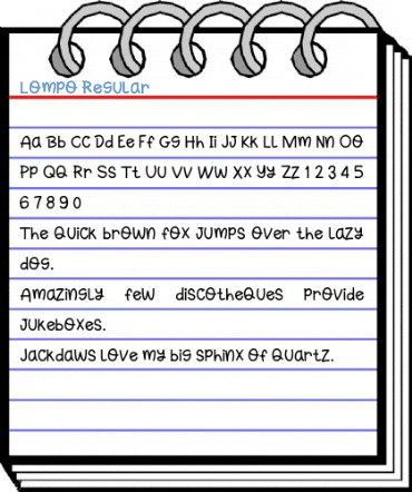 Lompo Regular Font