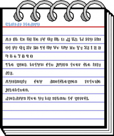Chilada Medium Font