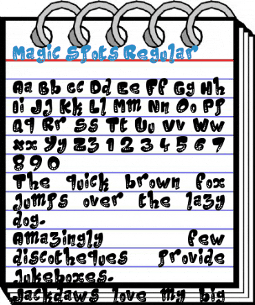 Magic Spots Regular Font