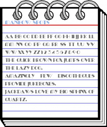 Manbow Spots Font