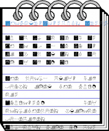 ChildrenDingbats Regular Font