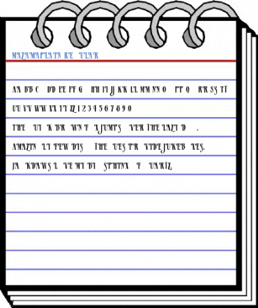 MazamaPlain Regular Font