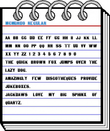 McMurdo Regular Font