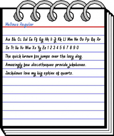 Mellows Regular Font