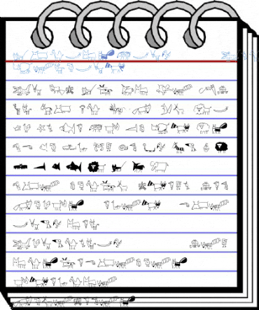 ChildsPlay Animals Regular Font