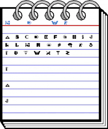 MemphisDisplay Wd Regular Font