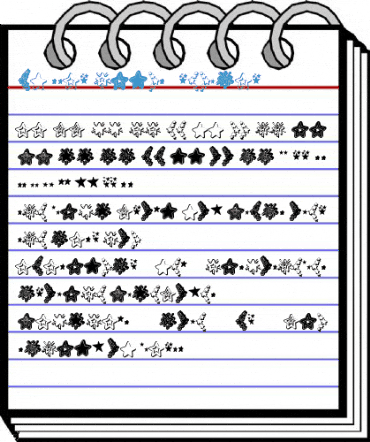 MF Star Dings 2 Regular Font