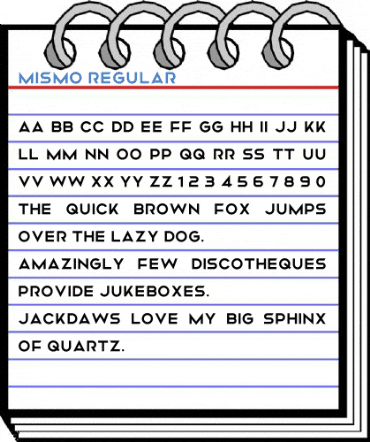 Mismo Regular Font