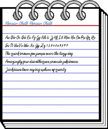 Morgan Chalk Morgan Chalk Font