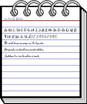 my homely Regular Font