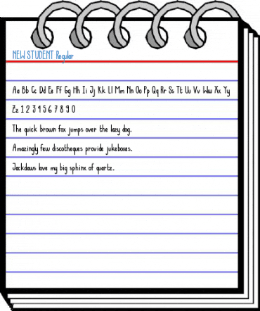 NEW STUDENT Regular Font