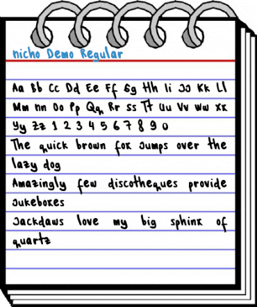 Nicho Demo Regular Font