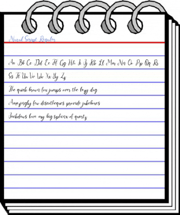 Nurul Script Regular Font