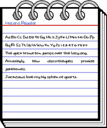 Nutara Regular Font