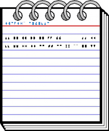 OCRFont Regular Font